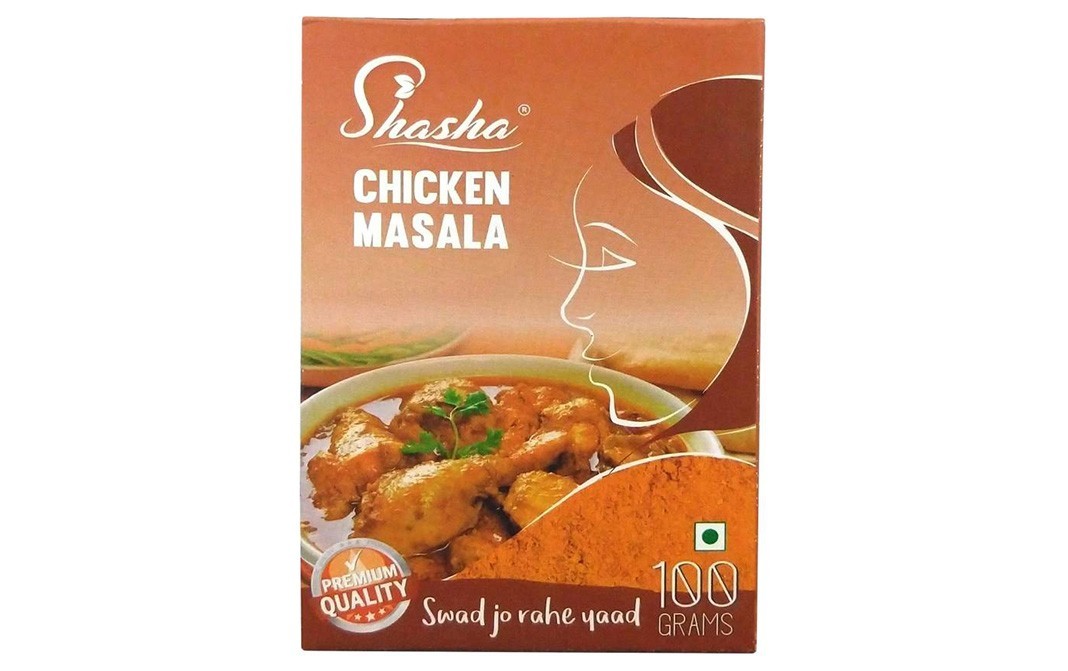 Shasha Chicken Masala    Box  100 grams